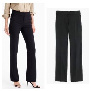 J Crew Edie full length trouser, black